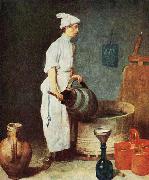 Jean Simeon Chardin Der Abwaschbursche in der Kneipe painting